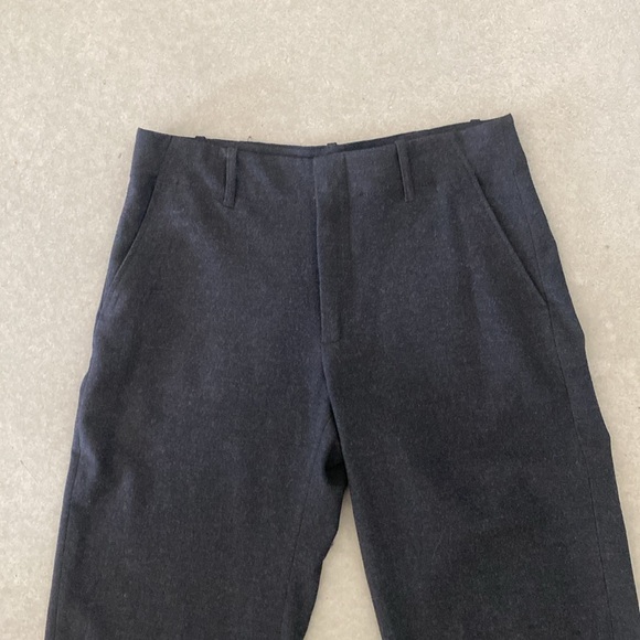 NWT ZARA dark gray wool straight leg trousers size M - Picture 14 of 14